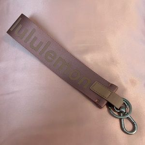 Lululemon Pink Keychain